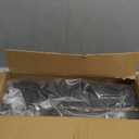 Christmas Door Mat Set, 2-Piece Layered Welcome Mat Combo with Red White Buffalo Check Rug and Coir Doormat, Holiday Outdoor Front Porch Entryway Decor for Patio, Garden, Indoor