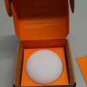 Baby Night Light, Nursery Night Lamp for Breastfeeding, Soft BPA Free Silicone Touch Night Lamp, Eye Caring, Easy Flip Design, Stepless Dimming, 1-Pack