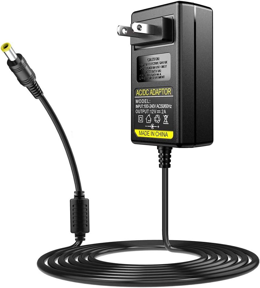 SoulBay 12V Power Cord for Sony Blu-Ray Disc DVD Players BDP-Series BDP-BX370 BDP-S1700 BDP-S3200 BDP-S3500 BDP-S3700 BDP-S6500 S6700 UBP-X700 12 Volt Replacement for Sony AC-M1208UC AC Adapter
