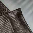 FDW Patio Bistro Conversation Set Wicker Furniture 2 Rattan Chairs Cushions and Glass Coffee Table for Porch Lawn Garden Balcony Backyard, 3 Pieces, Brown and Khaki