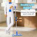 MR.SIGA Professional Microfiber Mop for Hardwood, Laminate Floor Cleaning
