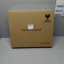 WRAPACK Vintage Vanity Mirror for Wall and Desk, Gold Makeup Mirror, Baroque Living Room Decor