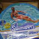SwimWays Spring Float Premium Recliner Pool Lounger, Inflatable Pool Floats Adult with Fast Inflation for Ages 15 & Up, Sky Blue