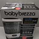 Baby Brezza Bottle Sterilizer and Dryer Advanced 33% Faster - Largest Capacity Steam Sanitizer - Universal Sterilization Machine for All Bottles + Pump Parts - HEPA Air Filter