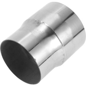 Motoforti 3.15" OD to 3.5" OD Mandrel Exhaust Pipe Adapter Concentric Reducer Car Exhaust Pipe Tubing Piping Adapter 4inch/100mm Length T304 Stainless Steel Silver Tone