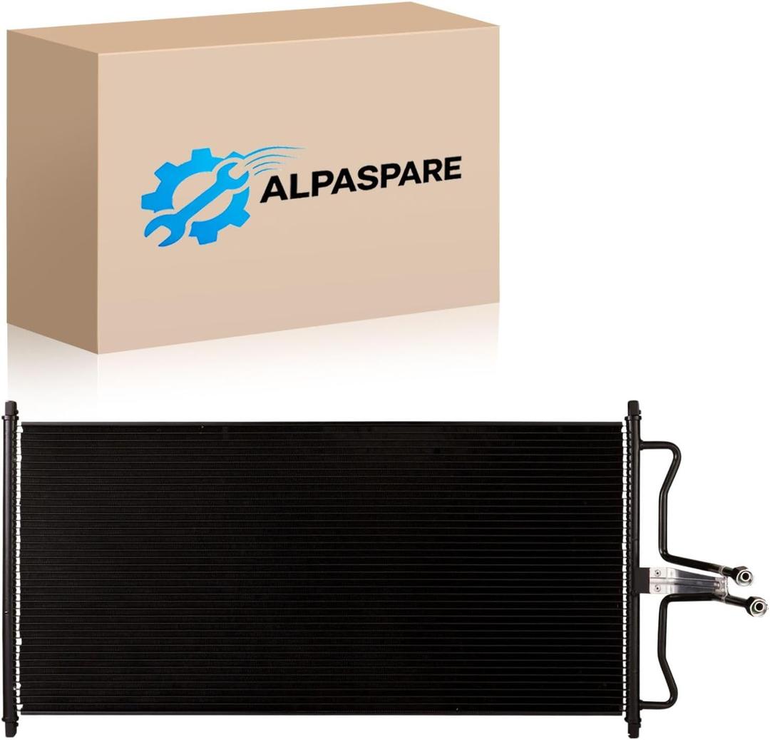 A/C Condenser Fits for Ford F-150 2004-2008; Ford F-250 2004-2008; Lincoln Mark LT 2006-2008, 3092 Air Conditioning Condenser Replace 4L3Z19712AA;4L3419710AD;3092