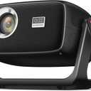 [Built in APP & Auto Focus] Native 1080P 4K Support Projector with Bluetooth 5.4 and Wifi 6 Portable Full HD, 180 Ceiling Rotation, Auto Keystone Real 560 ANSI Movie Projector for Bedroom, Outdoor