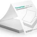 Thermal Printer Paper 8.5x11 Inch, 100 Sheets US Letter Size Foldable Paper, Long-Term Archival Quality, Compatible with CamScanner P1 Pro Printer, Moisture-Proof Packaging (100 Sheets)