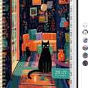 Academic Planner 2026-2027, Monthly & Weekly Jul 2026-Jun 2027 Planner