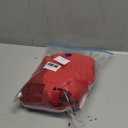 BRKURLEG Full Body Dog Winter Coat Warm Fleece Pullover Pajamas, Four Legs Covered Windproof Dog Jacket for Small to Large Dogs, Turtleneck Dogs Snowsuit, Pet Cold Weather Clothes, Red XS