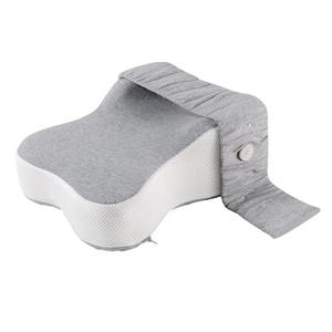 Comfort Knee Pillow for Side Sleepers – Memory Foam Leg Pillow for Hip, Back, and Sciatica Pain Relief, Ergonomic Dual Concave Design with Adjustable Strap