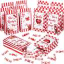 Shes Ready to Pop Baby Shower Decorations, Retro Soda Theme Party Decor include 24 Party Bags for Gender Reveal Pregnancy Announcement Newborn Party Supplies