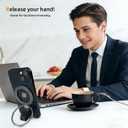 Valentine's Day Gift for Him Magnetic Phone Grip Holder for MagSafe Phone Ring Grip Stand,Universal Magnetic Phone Ring Holder Compatible with MagSafe Accessories for iPhone 17 Pro Max Black