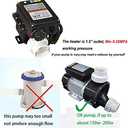 Hot Tub LX H20-Rs1 Thermostat 110V 2kw with Adjustable Temperature Thermostat for Some hot tubs,Underground Small Pool &Bathtub（Suggest Connect 20A Adapter or Breaker