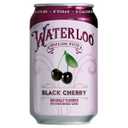 Waterloo Sparkling Water, Black Cherry Naturally Flavored, Pack of 12, 12 Fl Oz Cans | Zero Calories | Zero Sugar or Artificial Sweeteners | Zero Sodium, Best By: JUL 11 2026