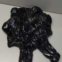 AOFITEE Dog Coat, Waterproof Dog Jacket, Fullbody Dogs Winter Coat Snowsuit, Windproof Puppy Puffer Jacket Snow Suit with Legs, Pet Fleece Winter Vest, Cold Weather Coats for Small Dogs, Black S