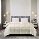 Blue Ridge Season Comforter-Hypoallergenic Polyester Fill, Full-Queen, Ivory