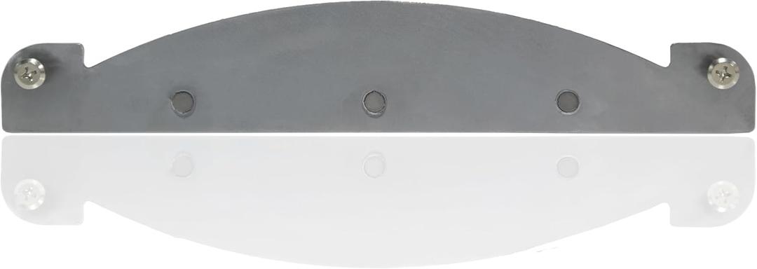 Heat Deflector Modification for Pit Boss: Improved Grate Temperatures with Pit Boss Heat Diffuser, Magnetic Heat Air Gap Plate - Heavy-Duty Steel, Less Fly Pellet Dust, Accurate Temperature Probing