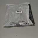 MANGOPOP Women's Basic High Waist Faux Leather Bodycon Mini Pencil Skirt (Black, XS)