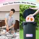 64 Pcs Gingham Dessert Paper Plates Set - 9 Inch 4 Color(Red/Blue/Green/Yellow) Disposable Round Paper Plate - Disposable Gingham Party Supplies - For Picnic Wedding Birthday