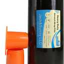 Black Plastic Stretch Wrap Film 91000ft 80 Gauge Storage Industrial with Hand Saver Dispenser Mini Packing Shrink Wrap Film for Moving Shipping Protecting Packages to Be More Stable and Tidy