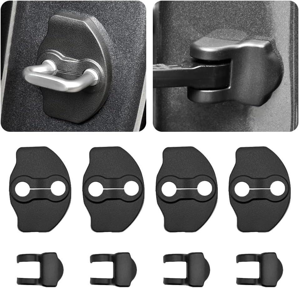 Car Door Lock Cover for Tesla Model 3 Model Y 2016 2017 2018 2019 2020 2021 2022 2023 2024 2025 2026 Auto Accessories sill Limiter Protector Latches