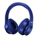 TUINYO Bluetooth Headphones Wireless, Over Ear Stereo Wireless Headset 40H Playtime with deep bass, Soft Memory-Protein Earmuffs, Built-in Mic Wired Mode PC/Cell Phones/TV-Dark Blue