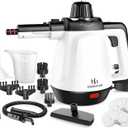 1200W Handheld Steam Cleaner for Home, Powerful Natural MultiSurface Steam Cleaner with 12 Accessories, 13.5oz Pressurized Steamer for Deep Cleaning Tile, Grout, Showers, Bathrooms, Kitchens & Car