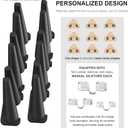 KOHEEL Nasal Dilator, Reduce Snoring and Improve Airflow, Anti Snoring Device with Various Sizes, Comfortable Nose Vents, Breathing Aids for Better Sleep and Exercise (6 Count)