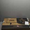 AOC C27G4H 27" Curved Gaming Monitor, FHD 1080p, 180Hz, Adaptive Sync, Height Adjustable, Black, Xbox PS5 Switch Compatible