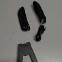 JEMDO Magnetic JoyCon Charger Grip Compatible with Nintendo Switch 2 Only – Ergonomic LED Charging Grip for JoyCon 2 with USB C Cable, Grip Case, Travel-Ready, Black [nintendo_switch_2]