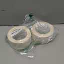 Baijixin 2 Inch Wide Masking Tape, General Purpose Beige White Painters Tape for Home, Office, School Stationery, DIY Art, Crafts, Labeling (2 Inch X 55 Yard，2 Rolls)