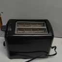 Elite Gourmet ECT1027B Cool Touch Toaster with 6 Temperature Settings & Extra Wide 1.25" Slots for Bagels, Waffles, Specialty Breads, Puff Pastry, Snacks, ETL Certified, 2 Slices, Black