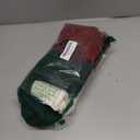 Aoriher Large Christmas Stockings with DIY Name Tags, 18 Inch Knitted Stockings Xmas Stocking Decorations with Christmas Stocking Tags for Family Decor(Style B,Red White Green)