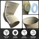 NEENCA Professional Knee Brace for Pain Relief, Medical Knee Compression Sleeve, Knee Support with Horizontal Knit Tech for Meniscus Tear, ACL, Arthritis, Joint Pain, Runner, Workout (Beige, S)