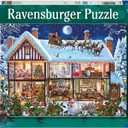 Ravensburger - 12996 Children's Puzzle - 100 XXL Pieces - Christmas at Home - Girl or Boy from 6 Years - High Quality Puzzle - Christmas - 12996