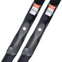 Grasscool D130 42 inch Mower Mulching Blades for John Deere D110 D100 D125 D105 S100 E100 LA125 LA115 LA105 42'' Deck Lawn Tractor Riding Mower Replace GY20850 GX22151