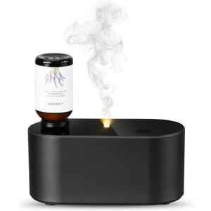 Waterless Diffuser for Home Essential Oil Diffuser, Aromatherapy Diffuser, Portable Scent Diffusers, 3 Mist Modes, Cycle Start for Bedroom, Office Studio 350-700 sq. ft Black