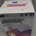 GauzeCare Sterile Abdominal- ABD Combine Pads| 50-Pack, 5 x 9 Inches| Extra Absorbent & Thick, Individually Wrapped Wound Dressing, First Aid Pads| Surgical-Grade, Nonstick- for Heavy Leakage, Post Op