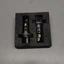 FRANXI H13/9008 Bulbs Fog Light Hi/Low Beam, 16000 LM Super Bright 6000K Cool White, 1:1 Size Design, IP67 Waterproof Plug and Play, Pack of 2