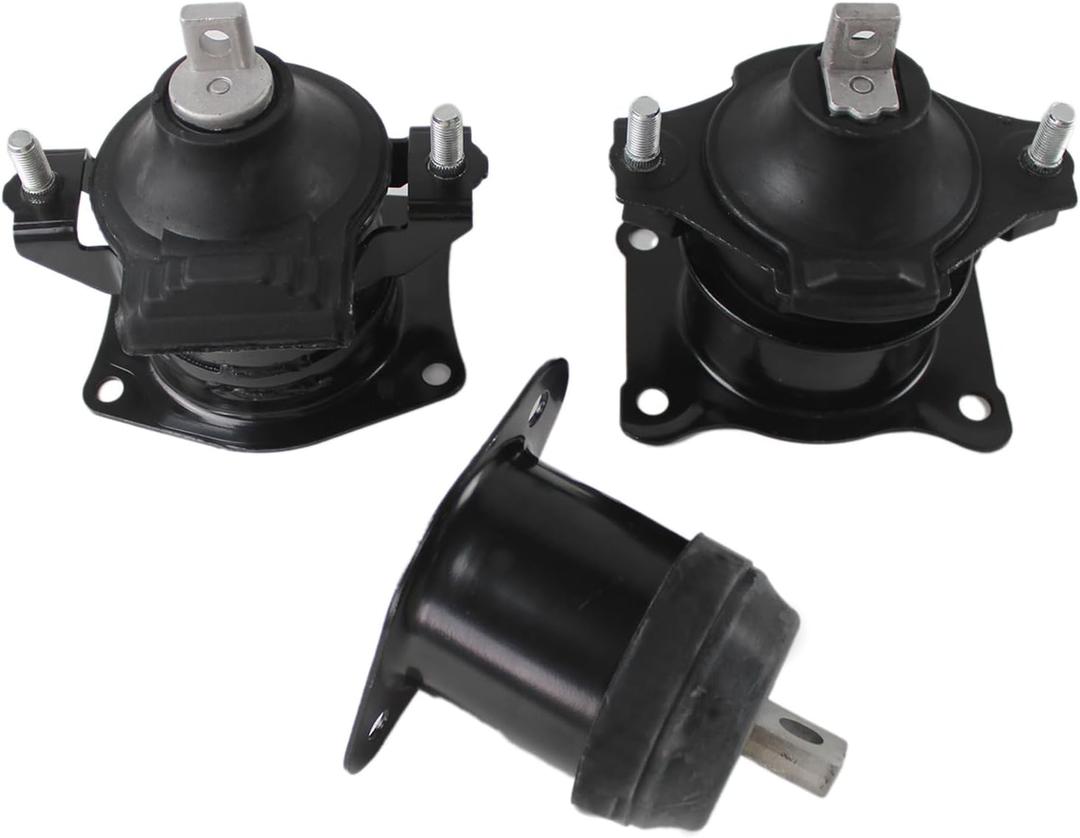 ZumuraAuto Engine Motor Mount Compatible with Acura 2003 2004 2005 2006 2007 Accord 3.0L 2004 2005 2006 TL 3.2L Automatic Trans Set of 3 Replace# A4526HY A4517 A4527