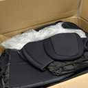 Rough Country Neoprene Seat Covers for Chevy Silverado & GMC Sierra 1500 (2019-2026) w/Rear Seat Storage & Cup Holder - Waterproof & UV Resistant, Foam Padded, Front & Rear Row Cover Set