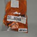 LANICE Short Bob Wigs with Bangs for Women Loose Wavy Hair Shoulder Length Orange Wigs Synthetic Colorful Wigs for Cosplay Daily PartyUse(Orange,12inch)