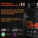 RIVAL NUTRITION Rival Whey  5LB Rich Chocolate  Whey Isolate Primary Source Protein Powder | 24g Protein for Muscle Gain - 70 Servings (5 Pound (Pack of 1))