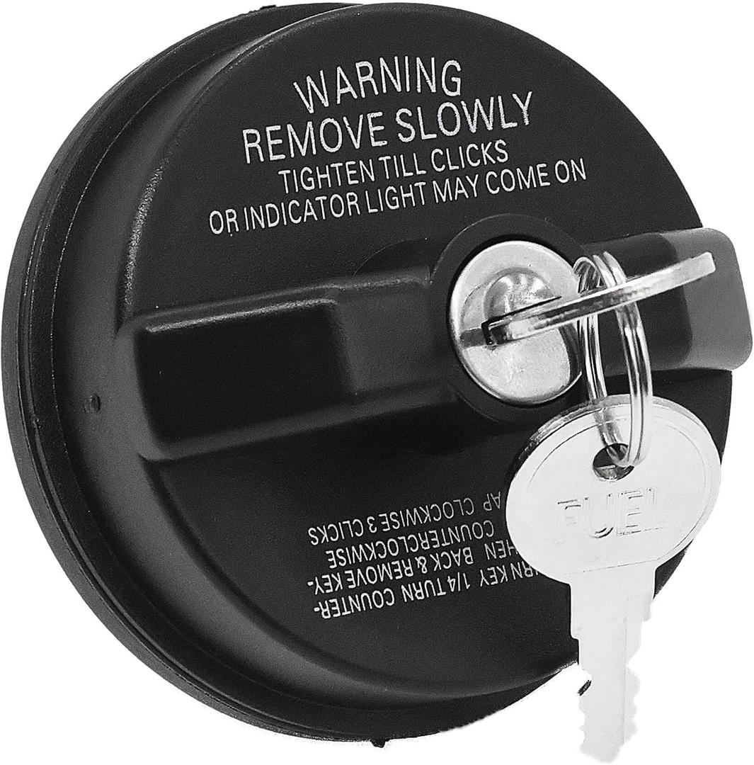 LOCKING Gas Cap Fuel Tank W/THREADED 10504 for FORD F150 F250 F250 F350 F450 V8