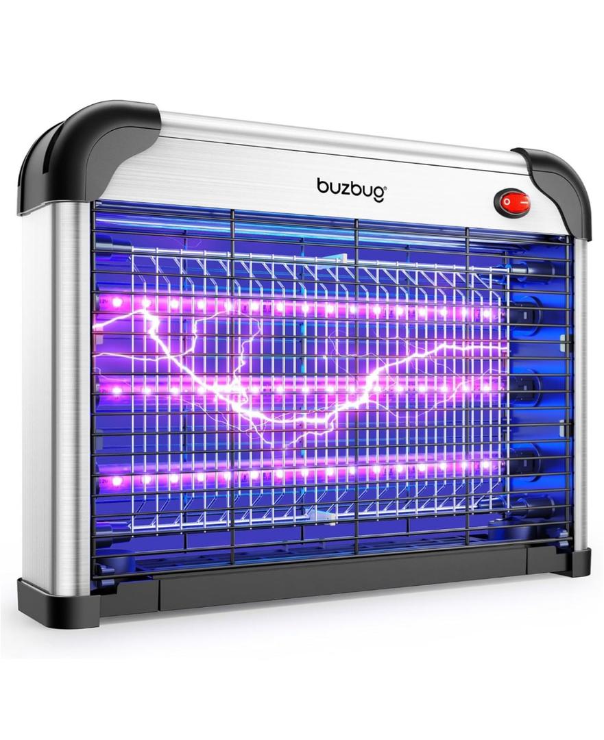 Buzbug LED Bug Zapper Indoor, 3800V High-Voltage, 3 LED Bulbs Up to 50,000 Hours, Electric Mosquito Zapper, Fly Trap Mosquito Trap, Fly Killer Fly Zapper -MA009 (DOESN'T WORK)