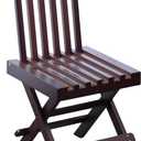 Folding Sauna Chair with Back Support, for Portable Steam Sauna Box Home