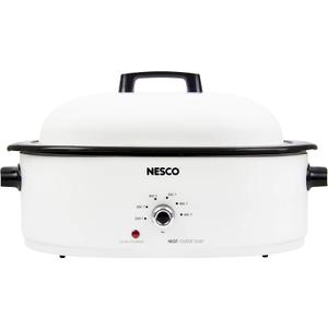 Nesco MWR18-14 Roaster Oven, 18 Quart, White