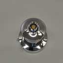 Filtered Shower Head with 5 Modes, HOPOPRO High Pressure Showerhead with Filter, 2-In-1 Fixed Showerhead Filter for Hard Water, Remove 99% Chlorine, Improves Skin Hair Condition (4 Inch Silver) (Chrome Polished)