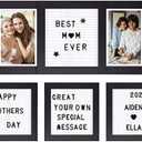 Mother Day Gift for Mom from Daughter 4x6'' Personalized Picture Frame Solid Wood Mom Birthday Gifts from Son, Mothers Day Picture Frame, Customizable Gifts for Grandma Grandpa Gigi, Nana, Mama, Aunt